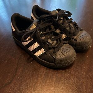Adidas Kids Black Sneakers